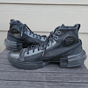 Converse CX Disrupt I Am The Soloist High Top Shoes Black Canvas Mens Size 9.5